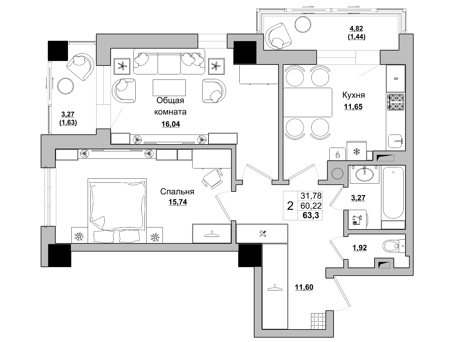 Квартира 52 2