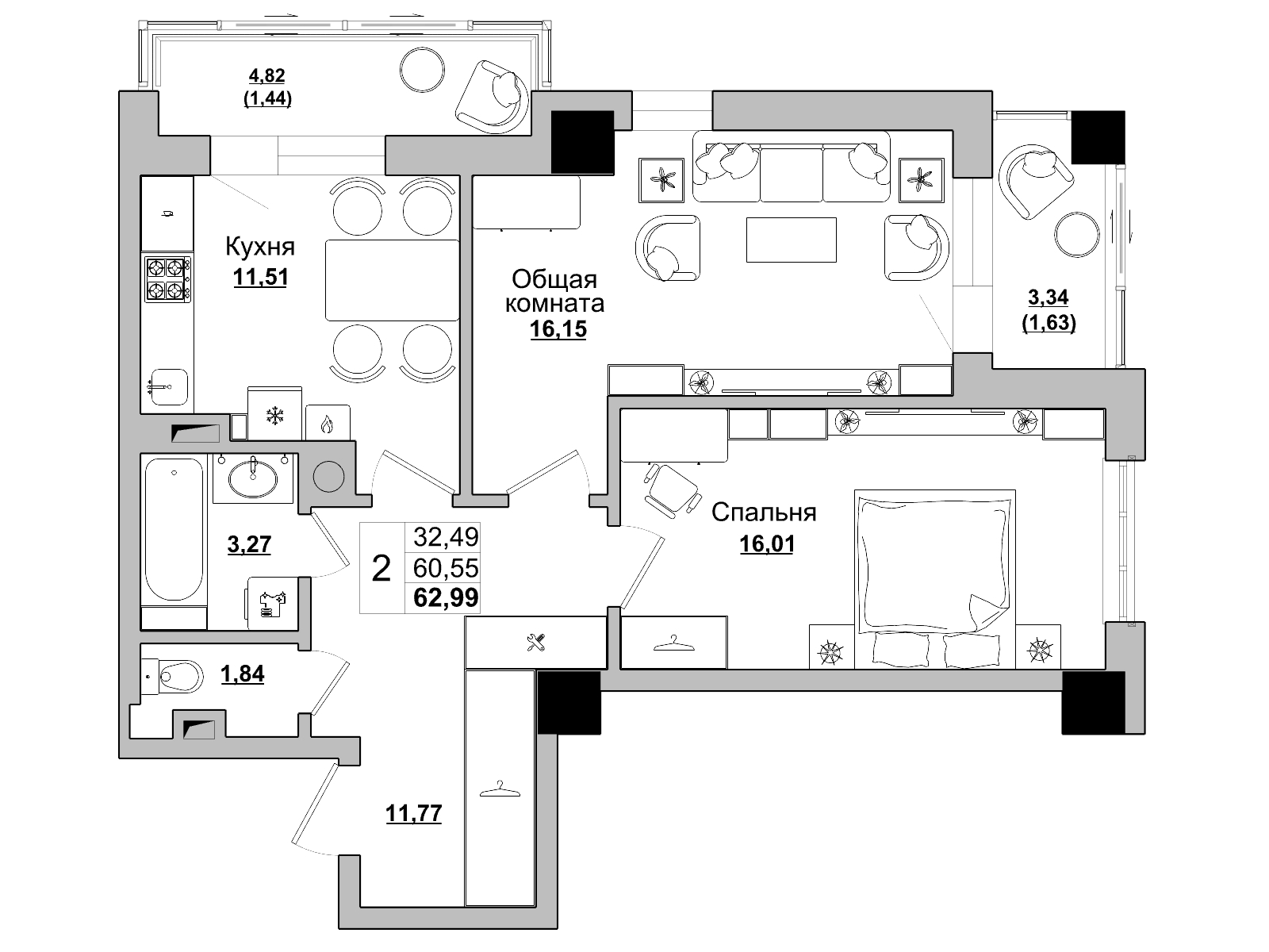 Квартира 73 2