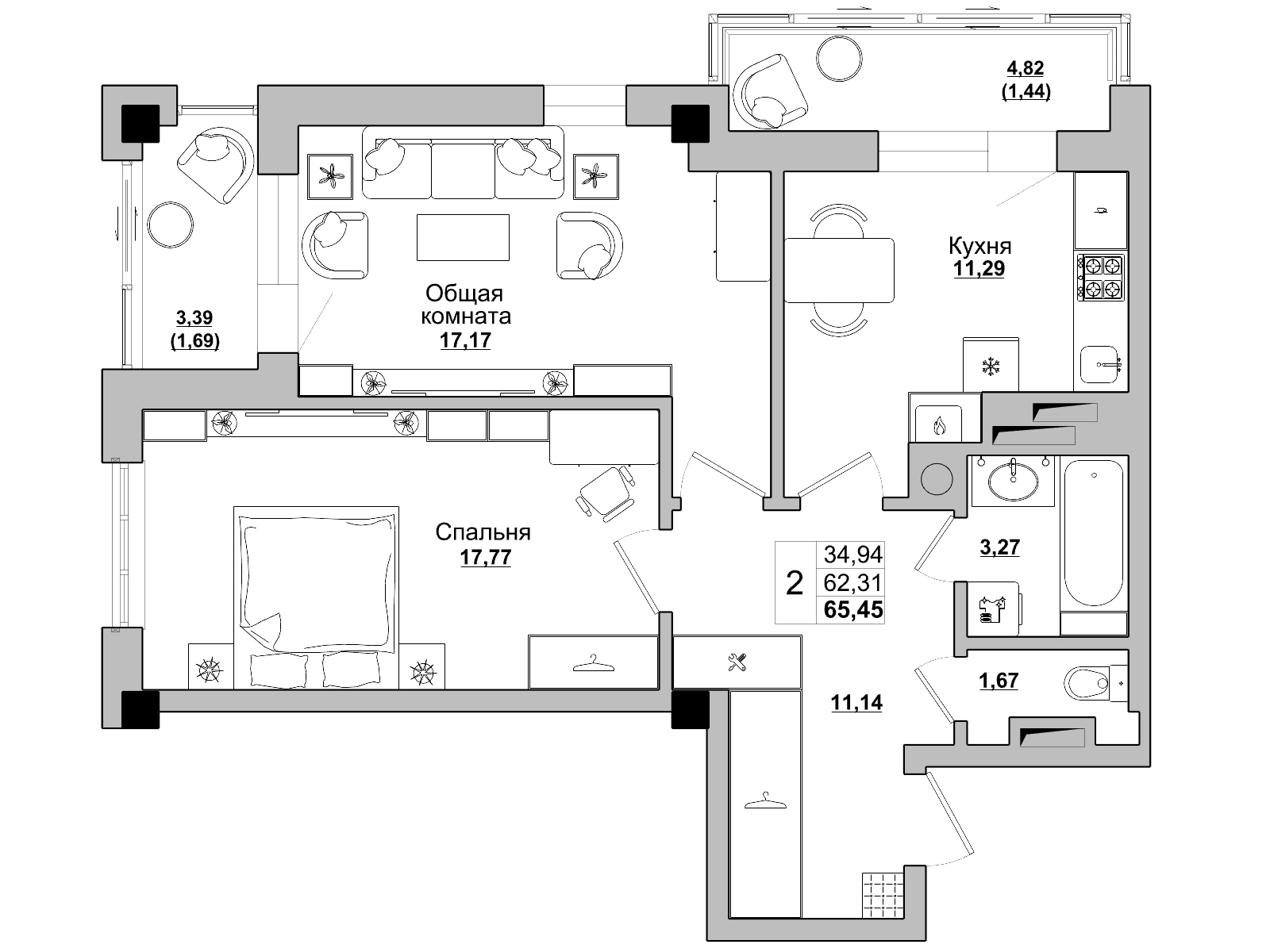 Квартира 140 2