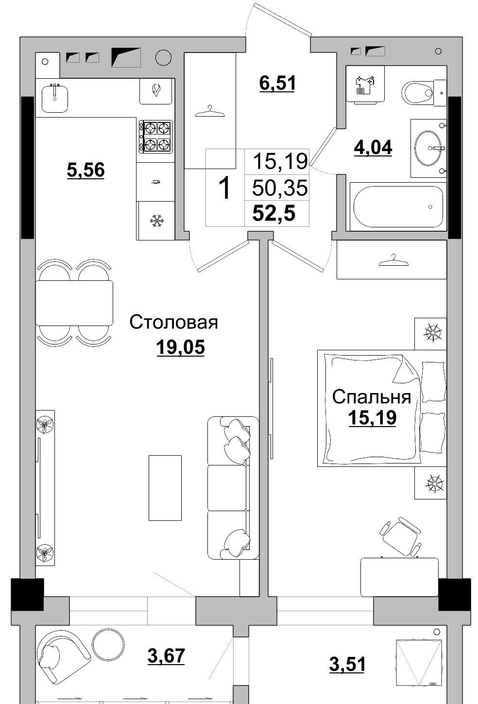 Квартира 152 2
