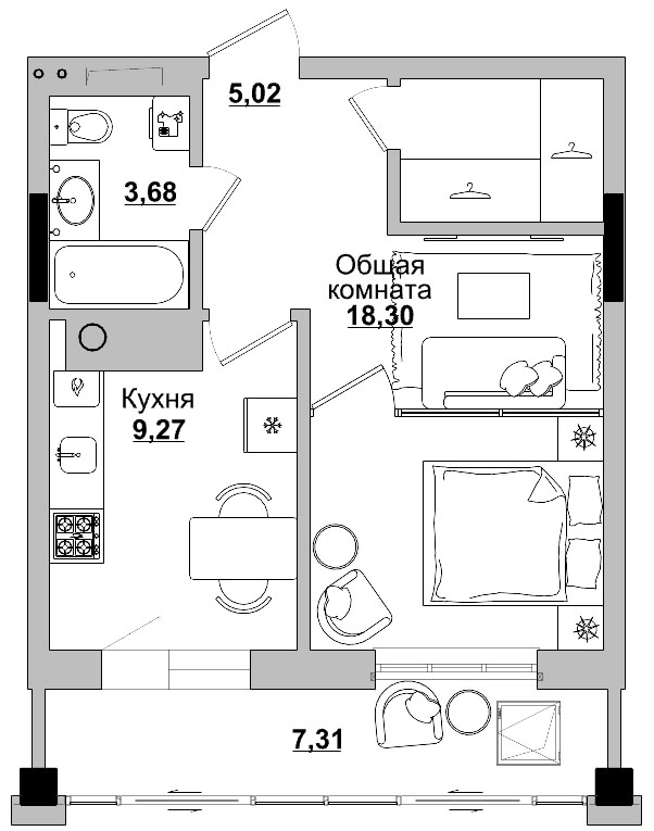 Квартира 238 2