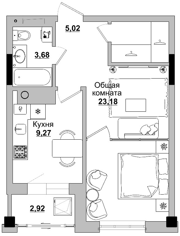 Квартира 206 2