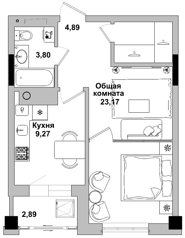 Квартира 196 2