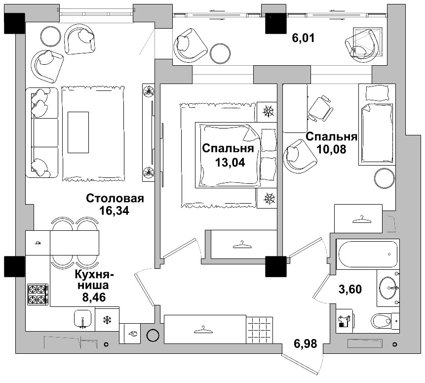 Квартира 61 2