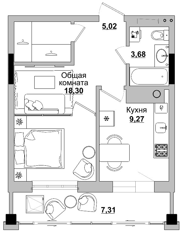 Квартира 96 2