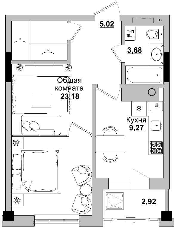 Квартира 98 2