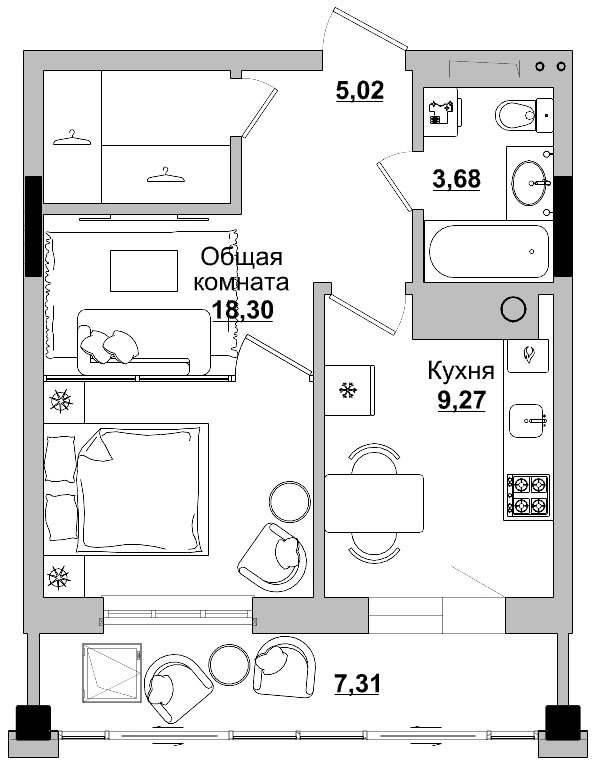 Квартира 106 2