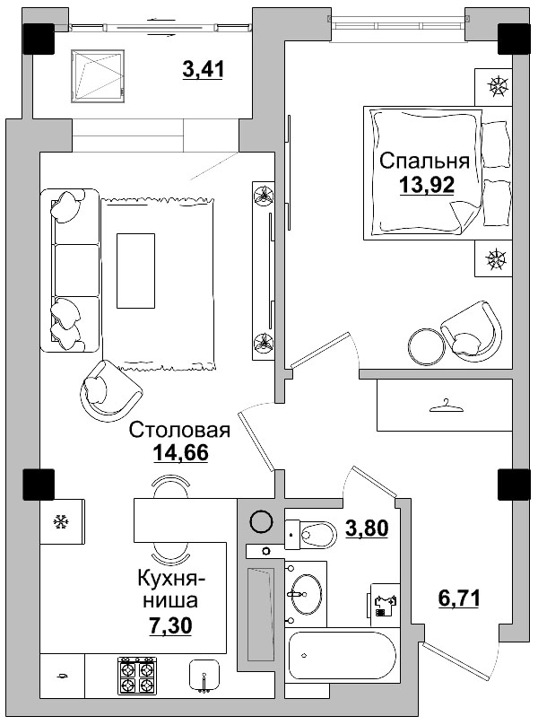 Квартира 110 2