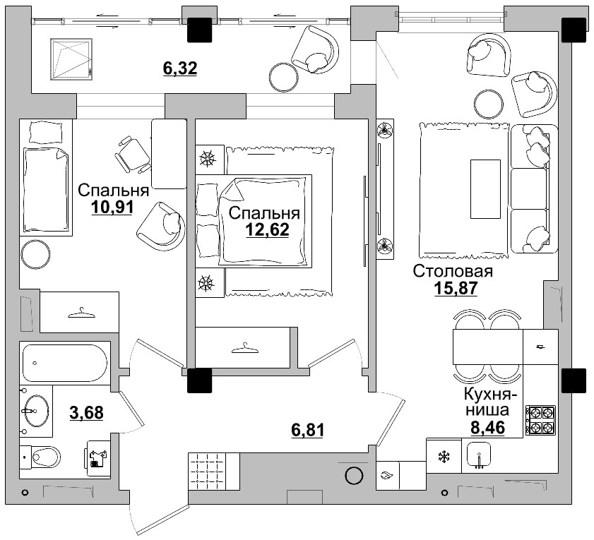Квартира 112 2