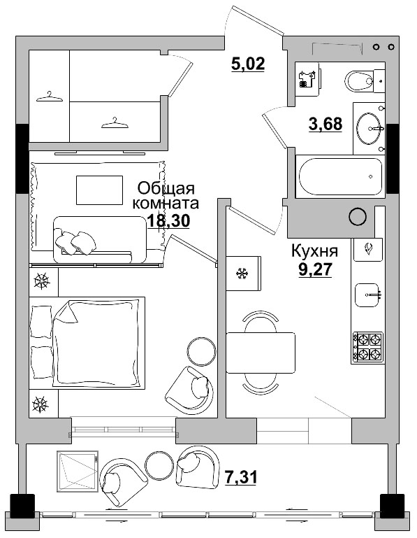Квартира 116 2