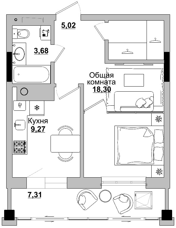 Квартира 117 2