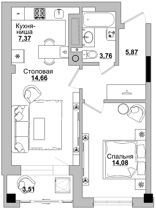 Квартира 119 2