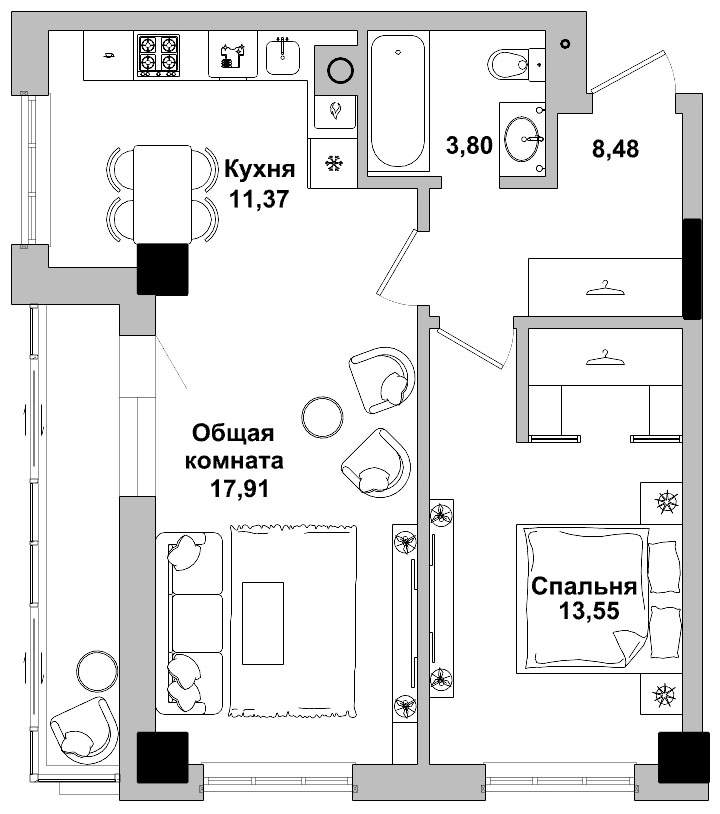 Квартира 127 2