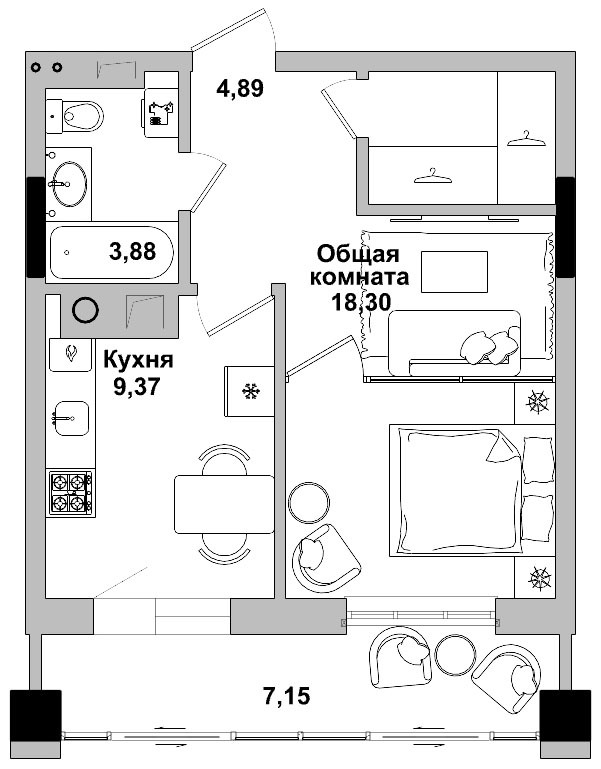 Квартира 143 2