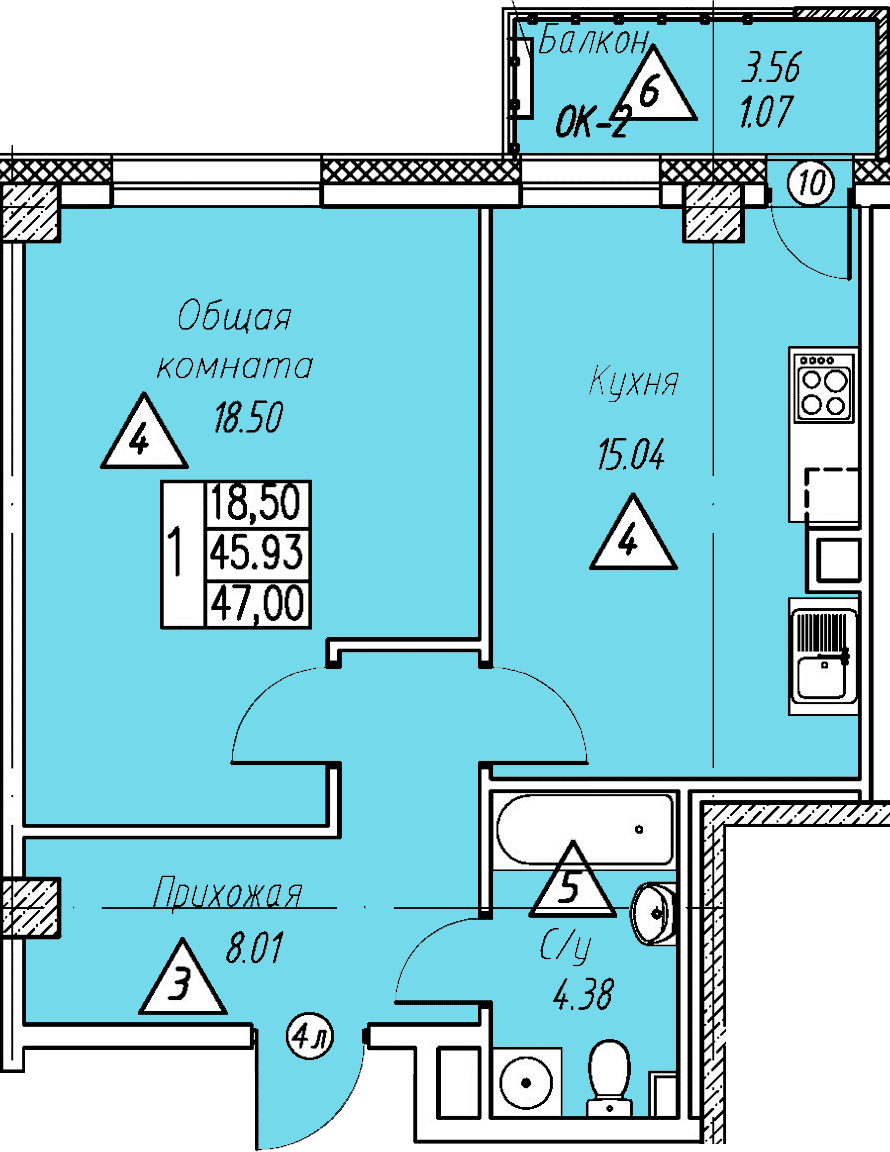 Квартира 4 2