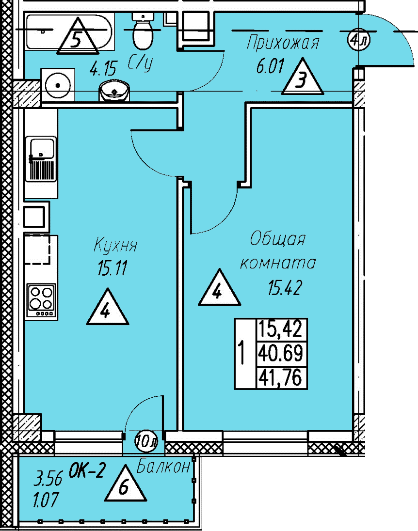 Квартира 56 2