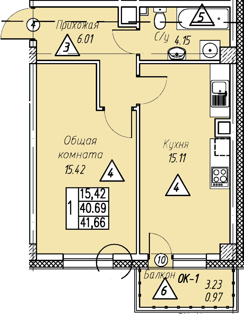 Квартира 61 2