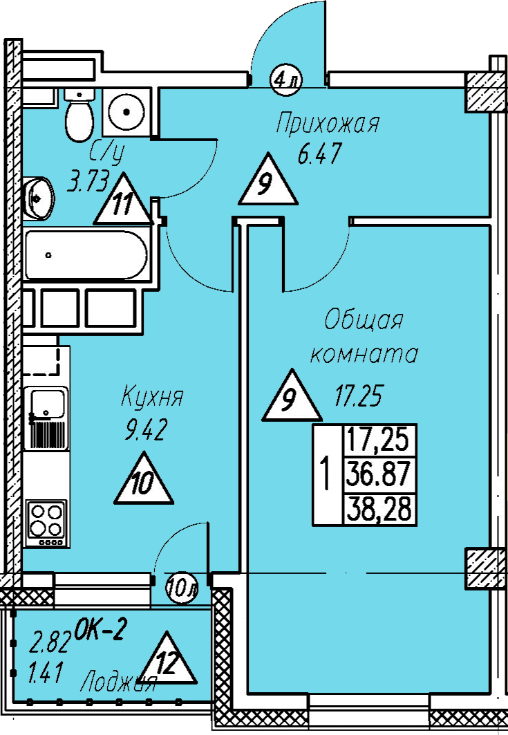 Квартира 70 2