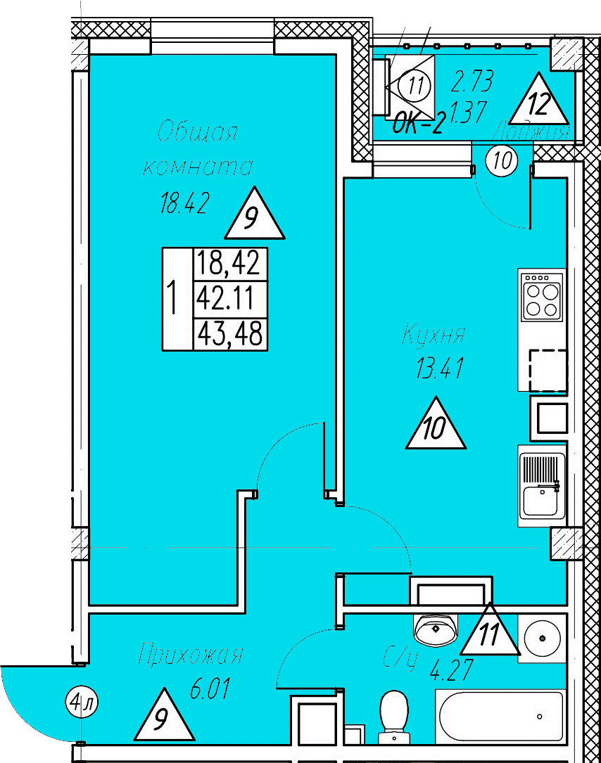 Квартира 76 2