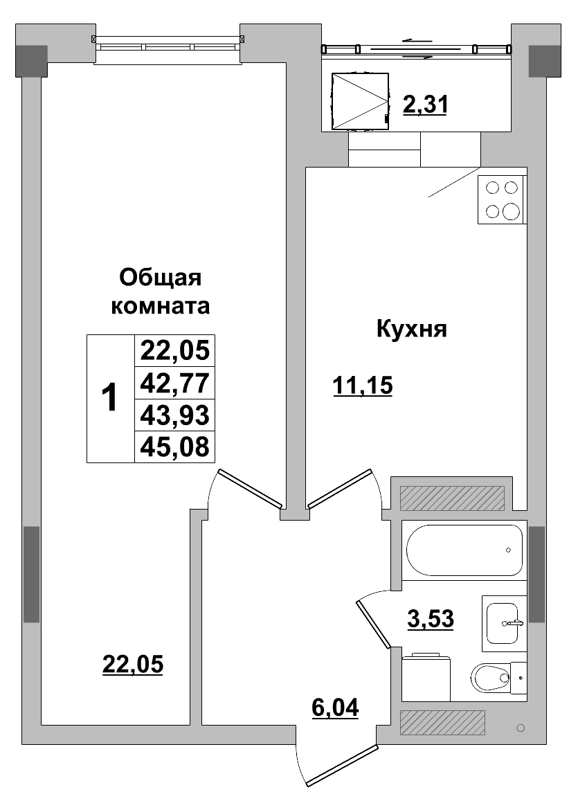 Квартира 333 1