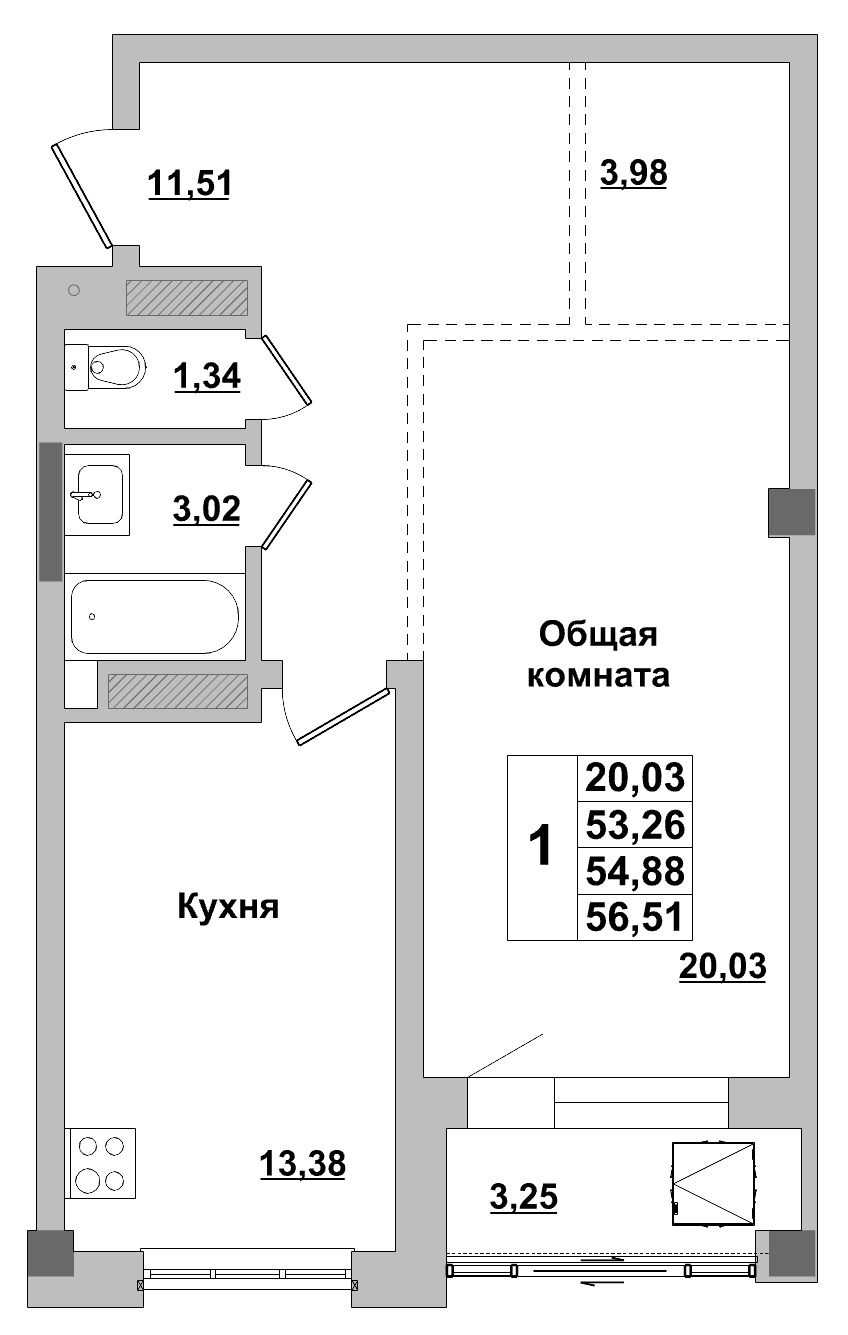 Квартира 226 1