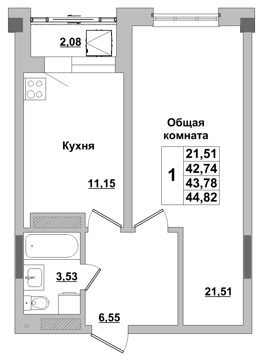 Квартира 117 1