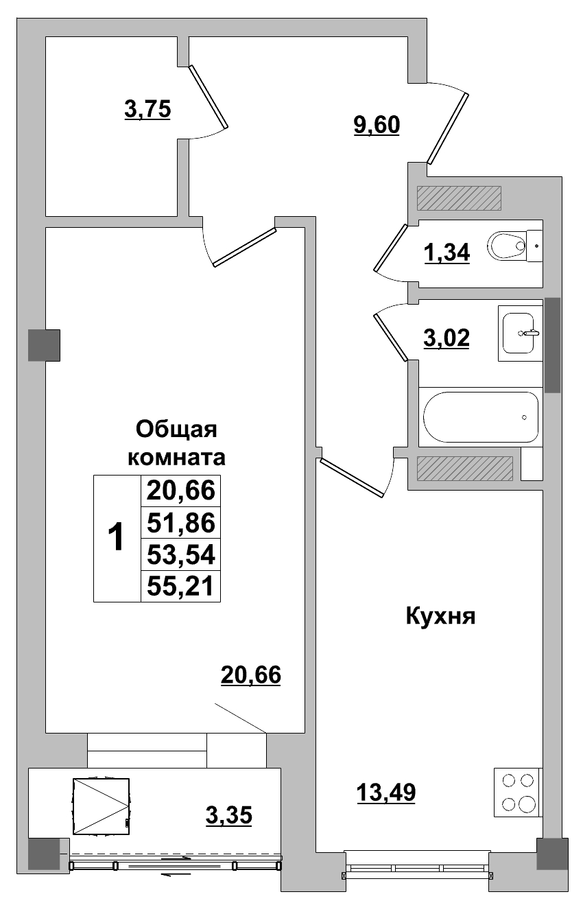 Квартира 323 1