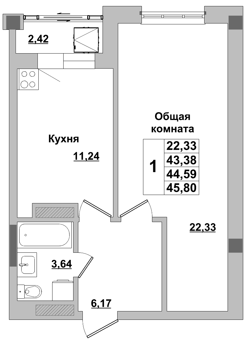 Квартира 218 1