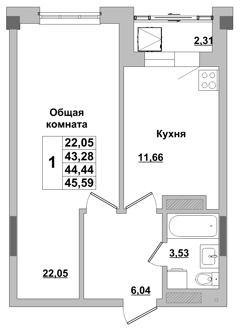 Квартира 319 1