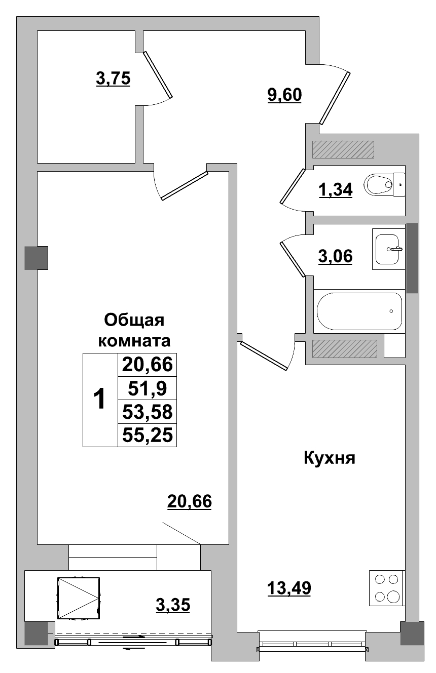 Квартира 310 1