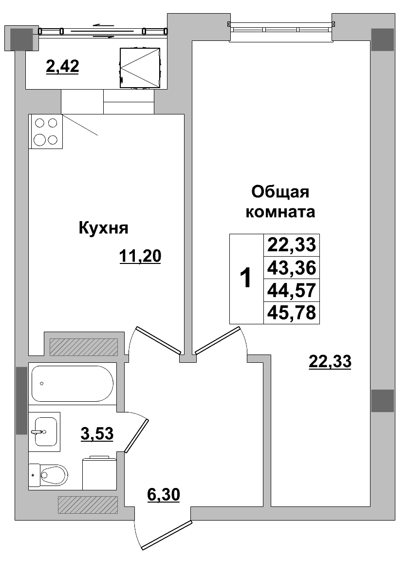 Квартира 204 1