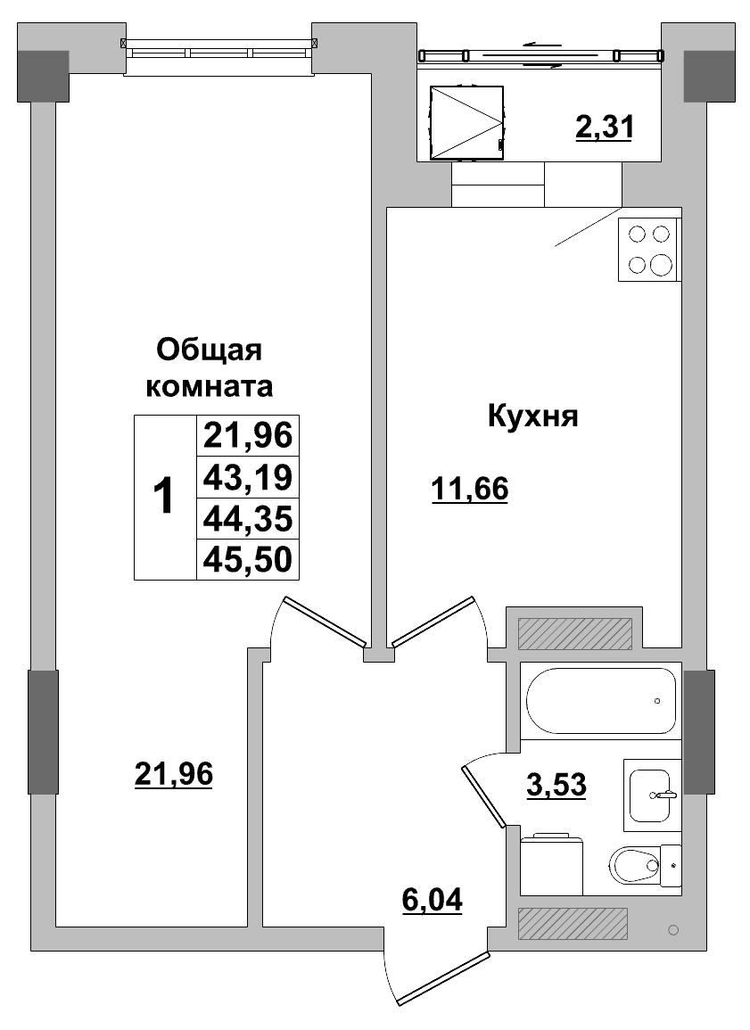 Квартира 306 1