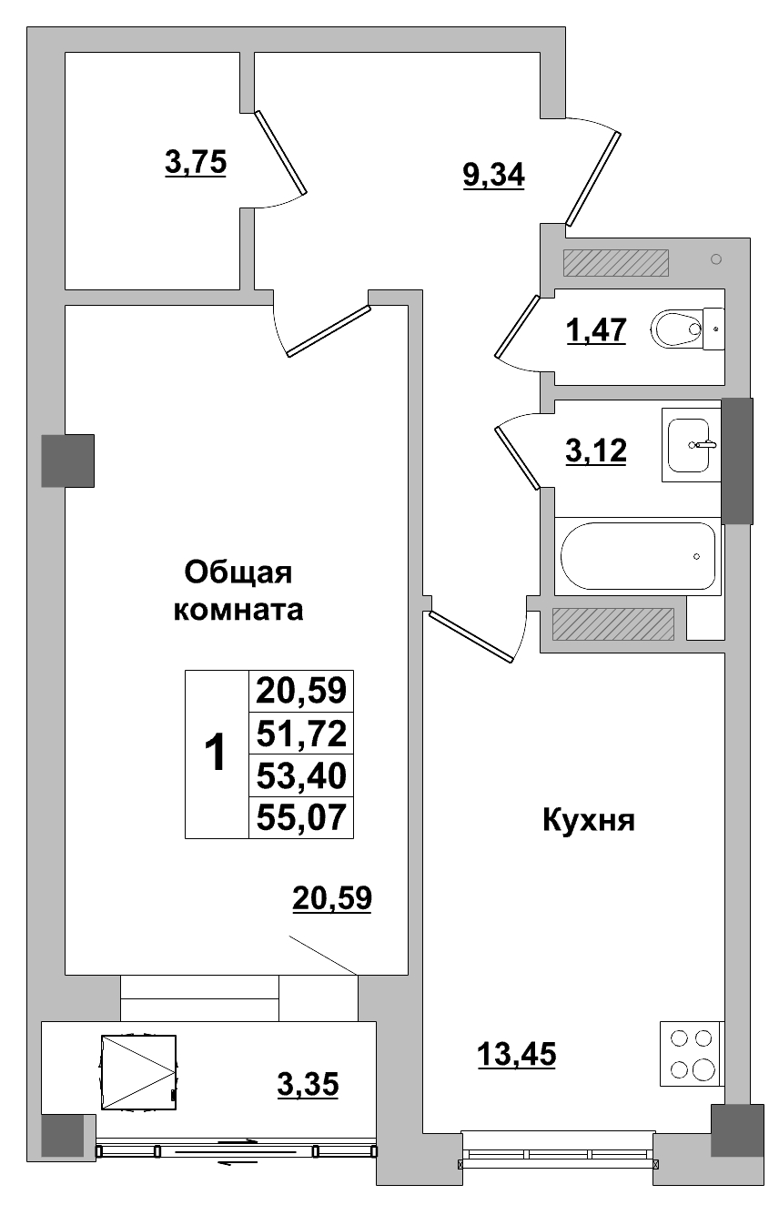 Квартира 303 1