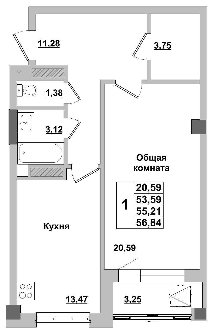 Квартира 199 1