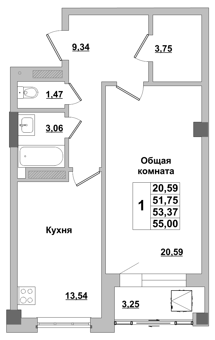 Квартира 88 1