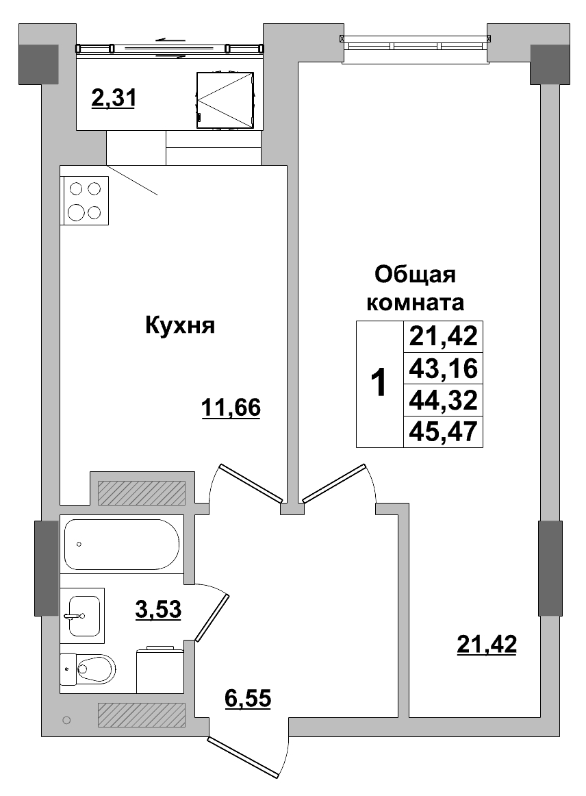 Квартира 85 1