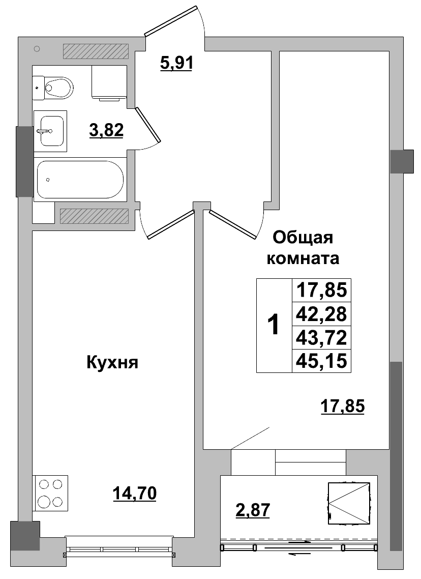 Квартира 295 1