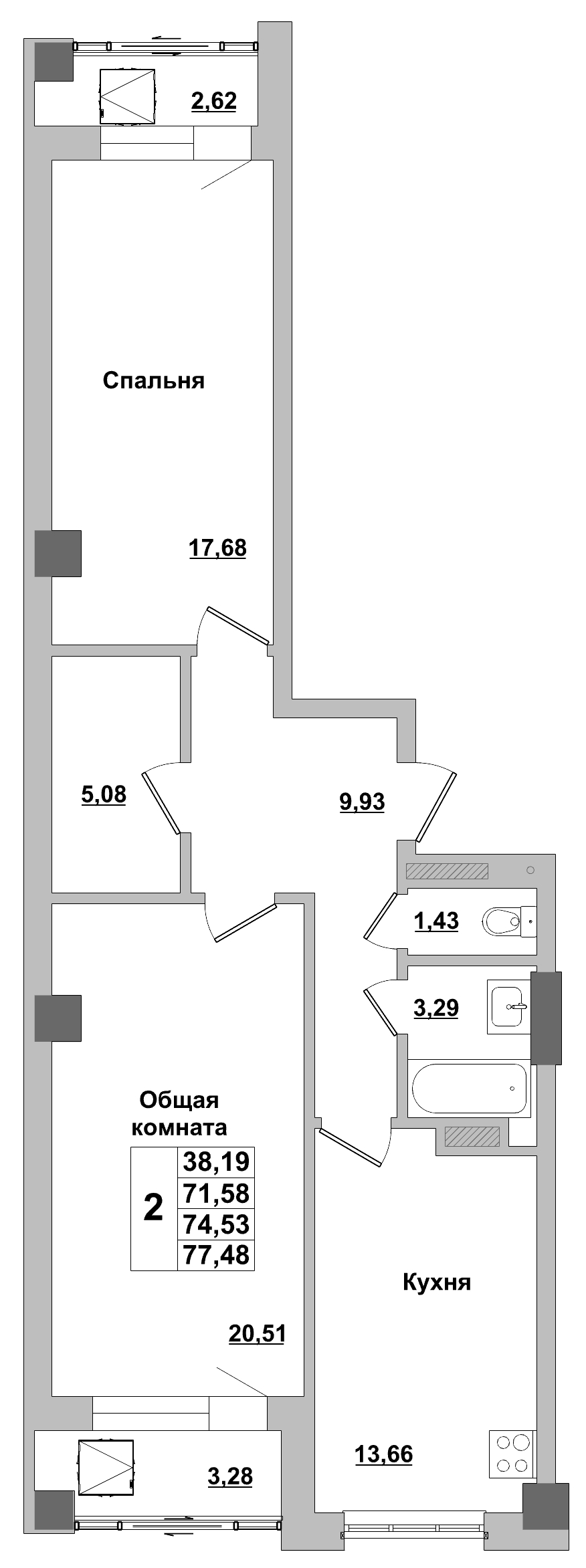 Квартира 261 1