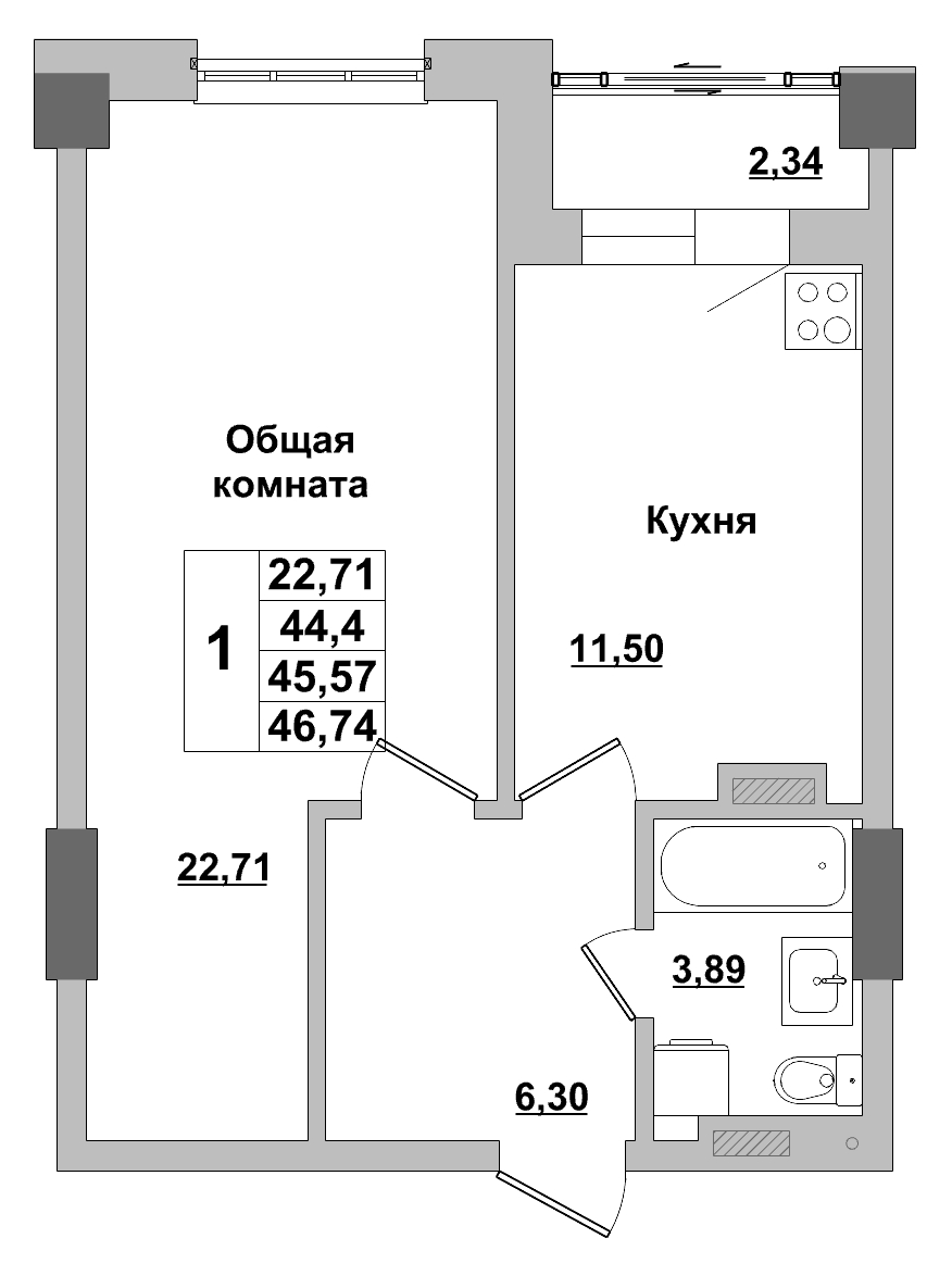 Квартира 23 1