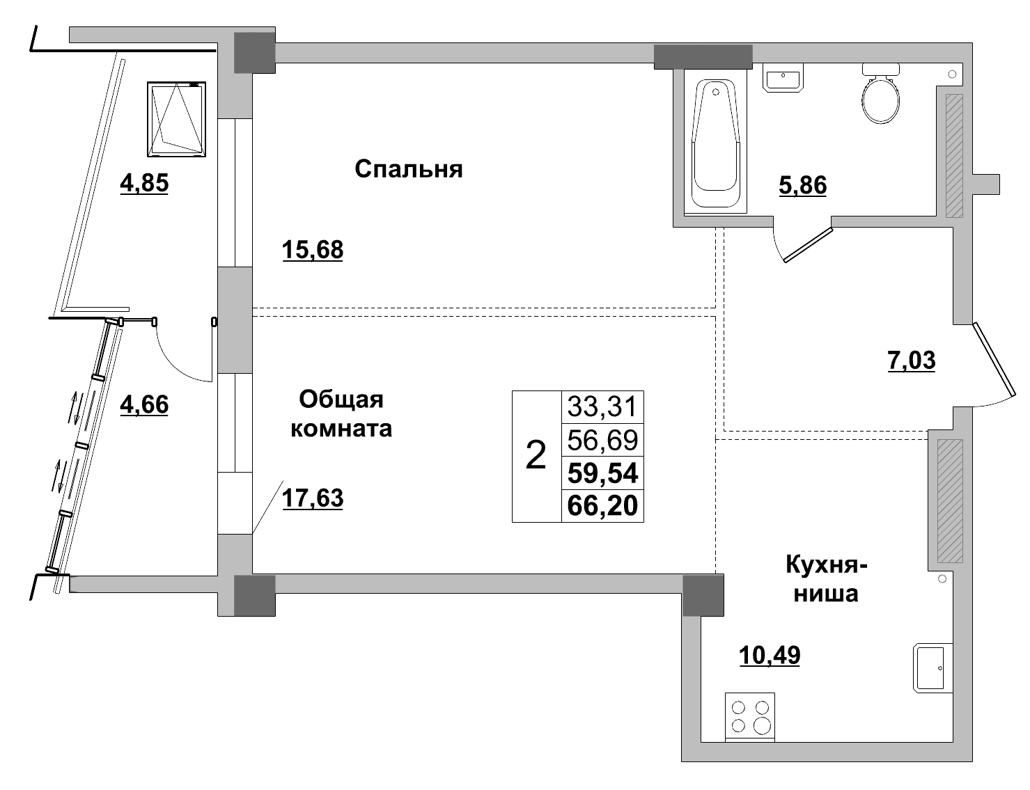 Квартира 54 1