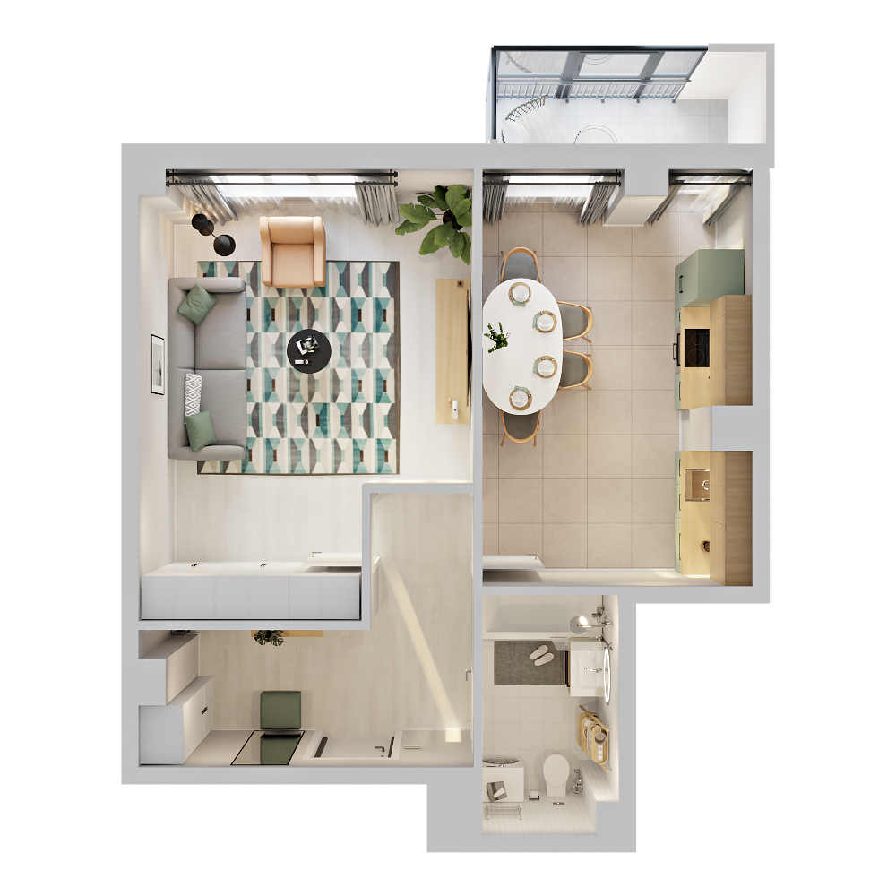 Квартира 19 3