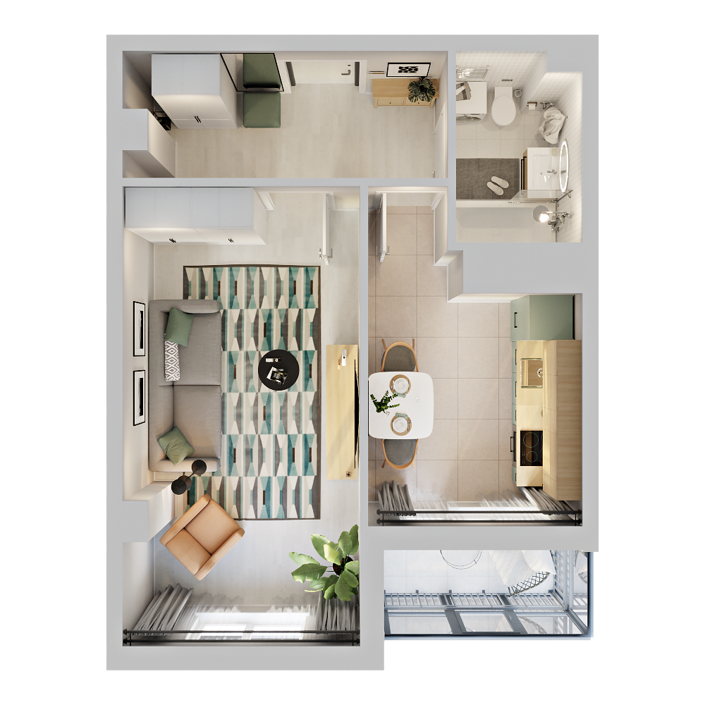 Квартира 32 3