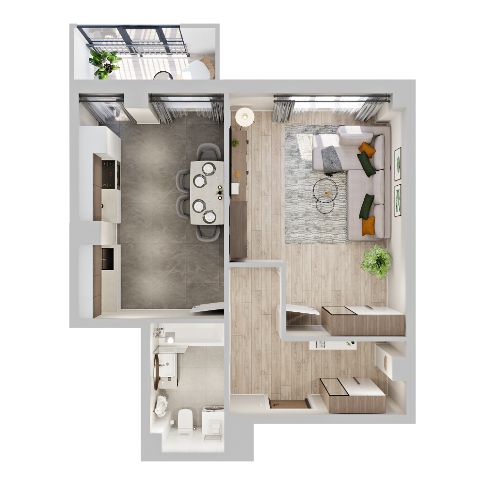 Квартира 107 3