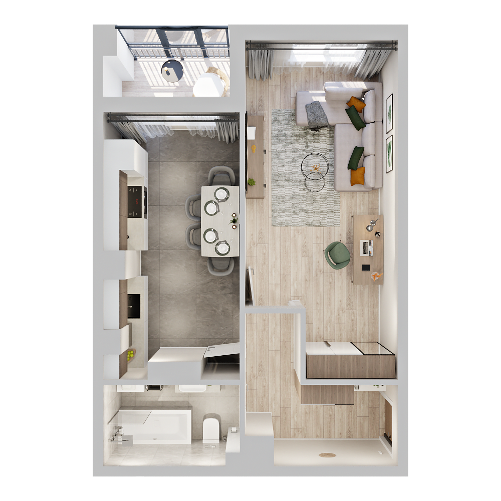 Квартира 105 3