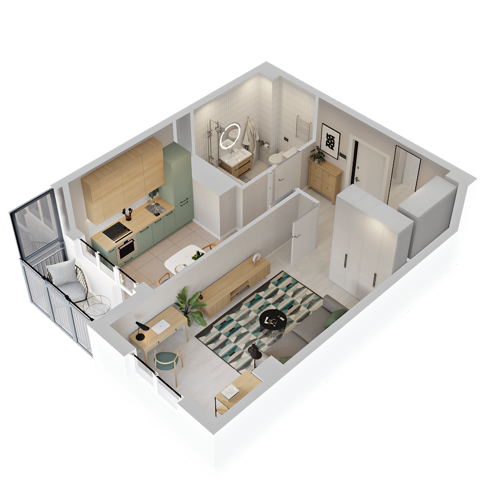 Квартира 55 4