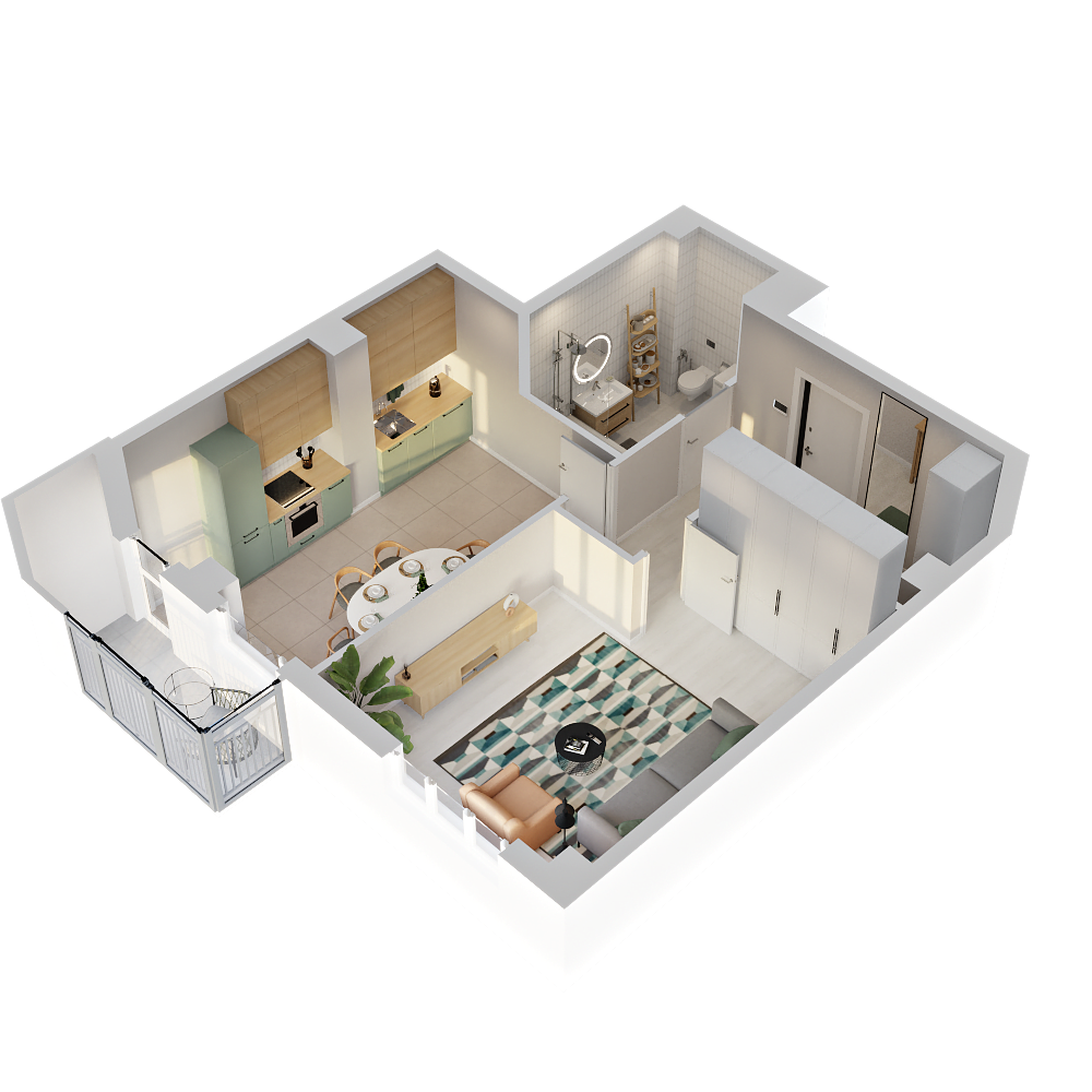 Квартира 4 4