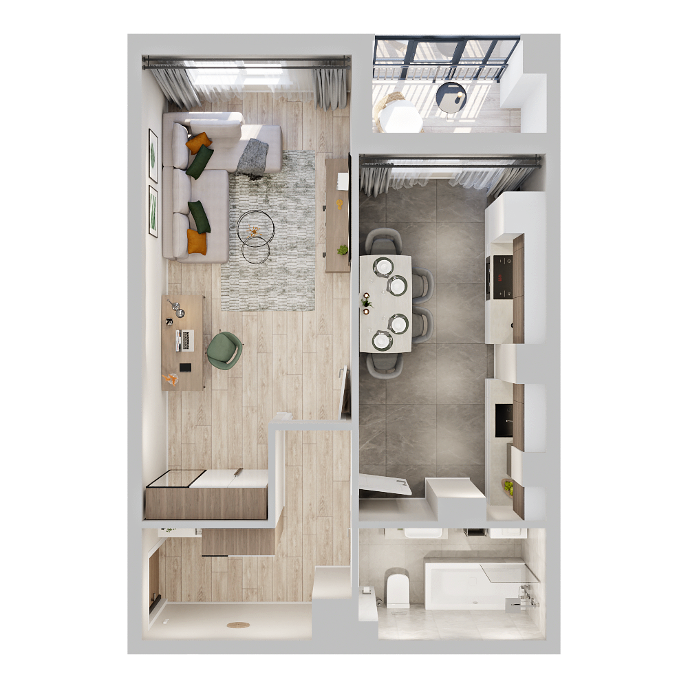 Квартира 68 3