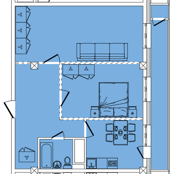 Квартира 109 1