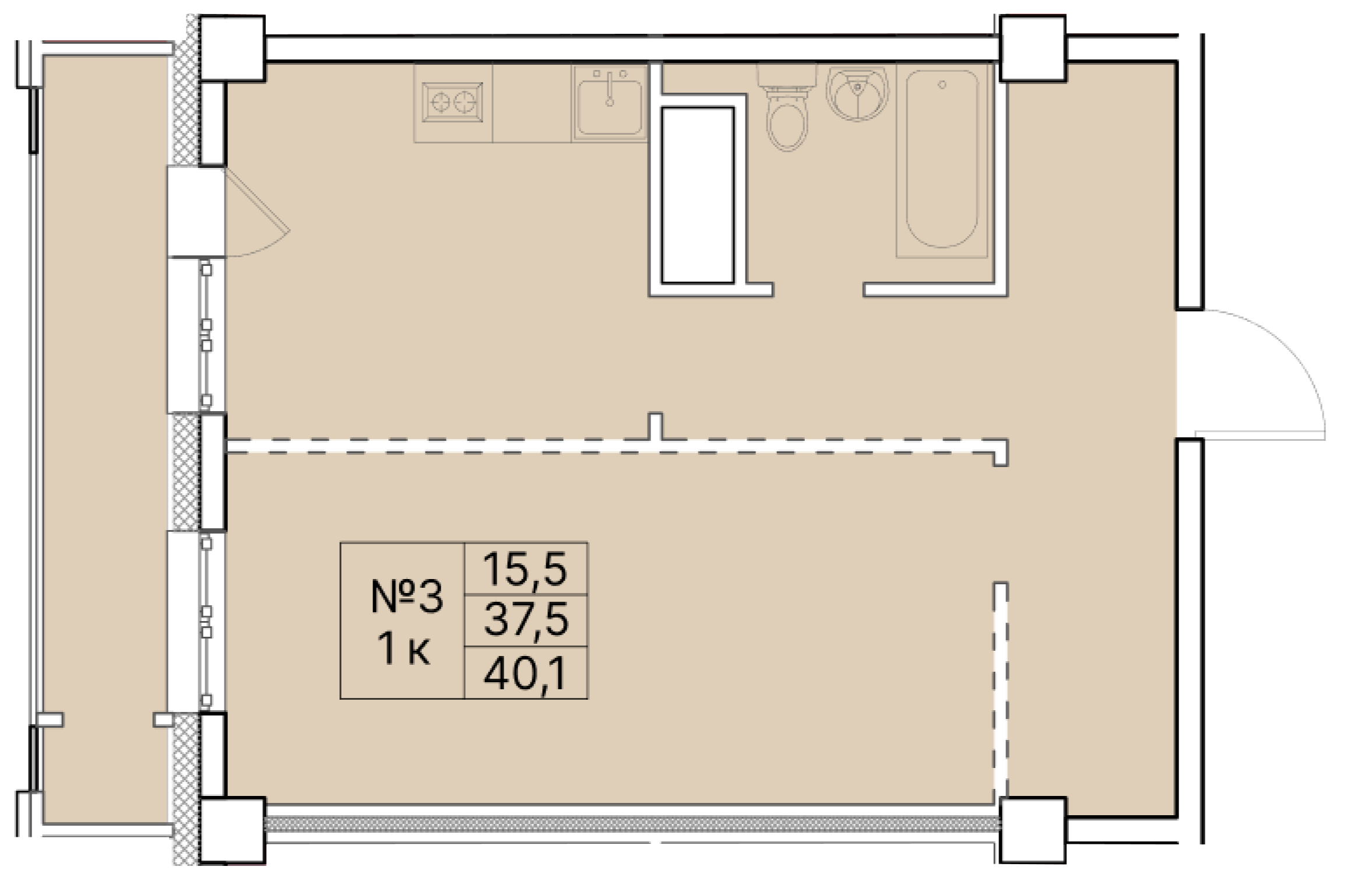 Квартира 64 1