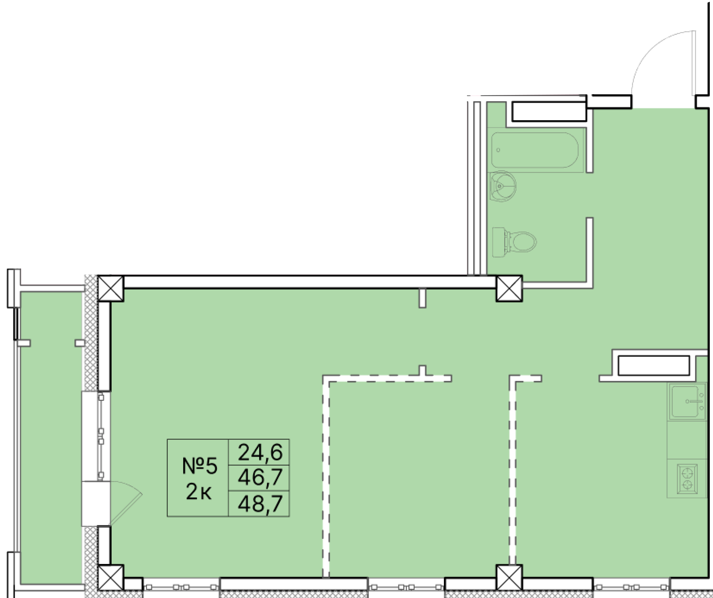 Квартира 128 1